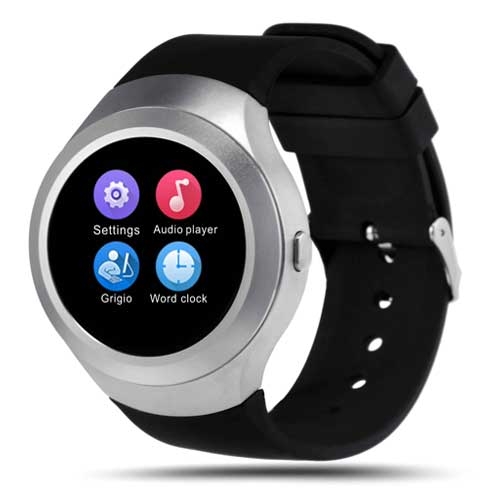 Bingo C5 Silver Bluetooth Smart Watch