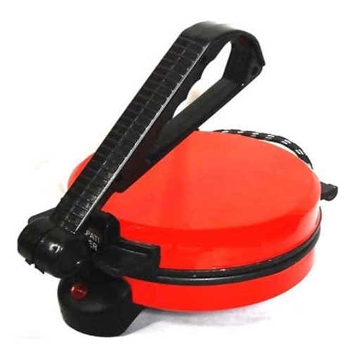 Brezo Red Stainless Steel 900W Roti Maker