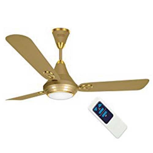 Luminous Underlight Silky Gold with Remote Ceiling Fan