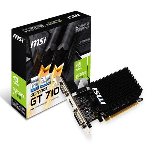 MSI GT 710 2GD3H LP Graphics Card