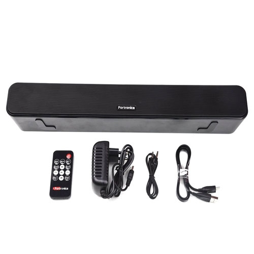 Portronics Pure Sound Bar 2 and Bluetooth Speaker