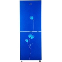 Vigo 210 Litre Blue Flower Refrigerator