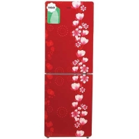 Vigo GD Refrigerator VGO-238G Red Flower By Vision Emporium