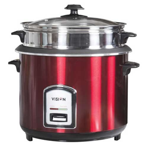 Vision Color SS Rice Cooker (3 Ltr)