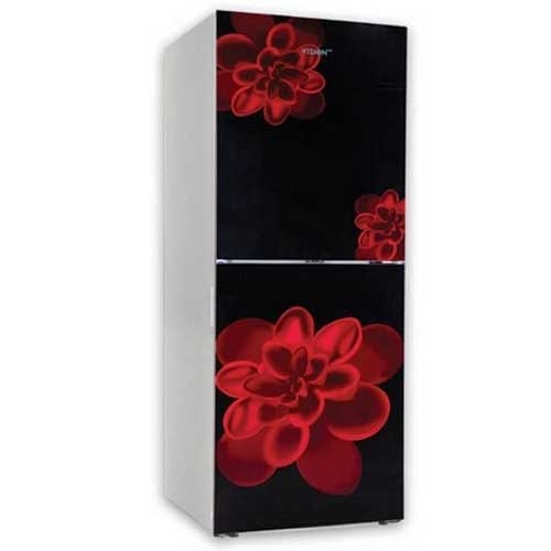 Vision GD Refrigerator Re-216l Red Rose Flower