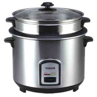 Vision RC-3.0 L SS 50-05 Silver (Double Pot) Rice Cooker