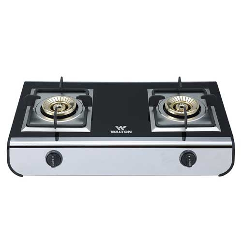 Walton WGS-AT299 (LPG) Glass Top Double Burner