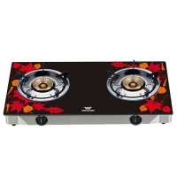 Walton WGS-GNS1 (NG) Maple Leaf Glass Top Double Burner