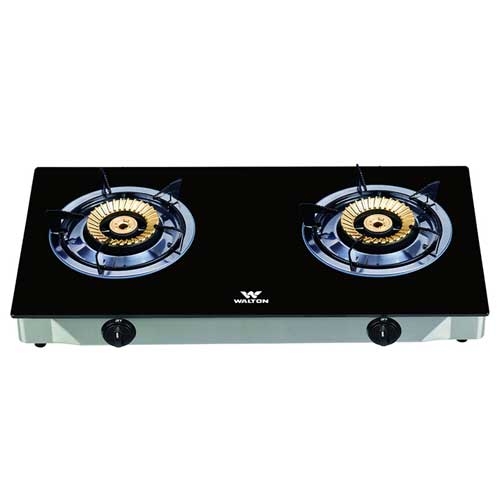 Walton WGS-GNSB1 (NG) Glass Top Double Burner