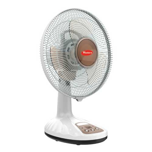 Western Rechargeable Table Fan F0082